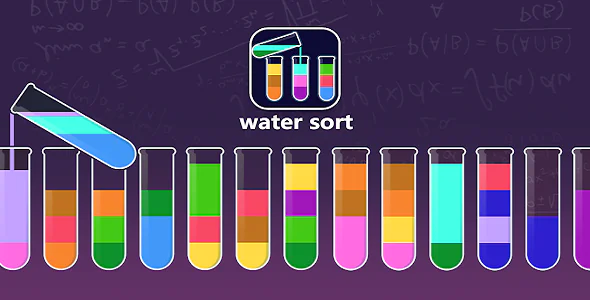 Water Sort : Color Puzzle Game - Complete Unity Game For Android & iOS