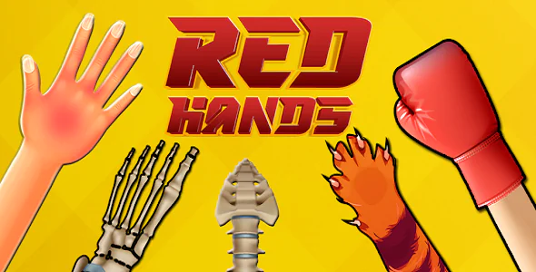 Red Hands : 2 Player Slap Game - Complete Unity Game For Android & iOS