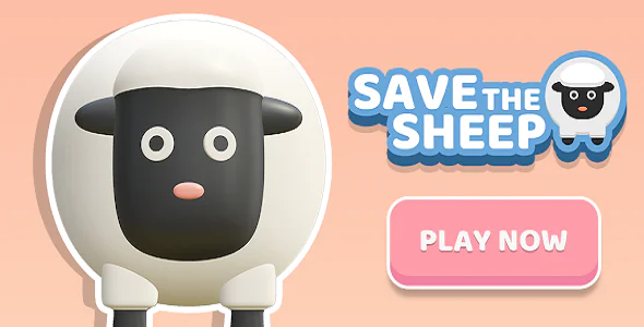 Save The Sheep - Complete Unity Game For Android & iOS