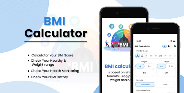 BMI Calculator iOS Source Code || iOS Swift | XCode | AdMob