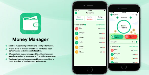 Expense : Money Manager | IOS | Swift | UIKIT | ADMob